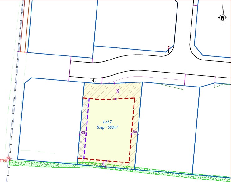 Terrain constructible Saint-palais  (Pyrenees atlantiques 64)